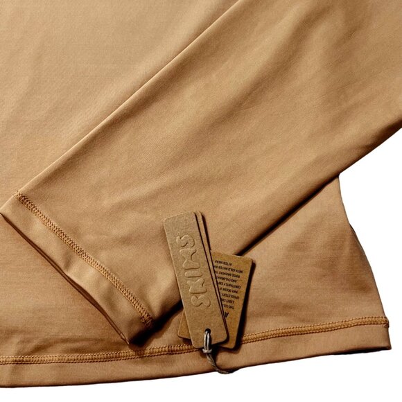 SKIMS Swim Long Sleeve Shirt Rash Guard Ochre 3X - Picture 5 of 9